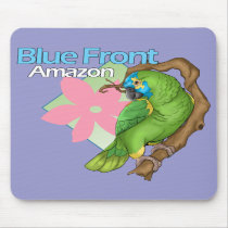 Blue Front Amazon Mousepad