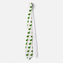 Blue Front Amazon Parrot Tie by twopurringcats Blue Front Amazon Parrot Tie