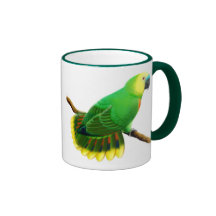 Blue Fronted Amazon Parrot Mug