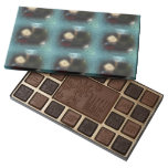 Blue Frosty Window S'mores Camper 45 Piece Box Of Chocolates