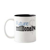 Blue Future Millionaire Coffee Mug