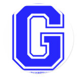 Blue G Sticker