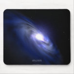 Blue Galaxy Birth Mouse Mats
