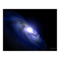 Blue Galaxy Birth posters by 3dartwork Blue Galaxy Birth posters