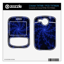 Blue Galaxy - fractal design Cricket TXTM8 Decals