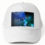 Blue Galaxy Net Radio Hat