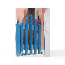Blue gate cards