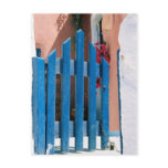 Blue gate Postcard