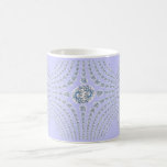 Blue Gem Fractal Mug