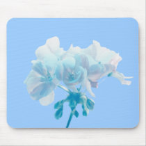 Blue Geranium Mouse Mats