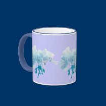 Blue Geranium mugs