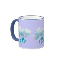 Blue Geranium Coffee Mug