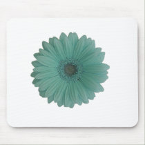 blue gerber daisy mousepads by trish1968 blue gerber daisy mousepads