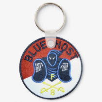 Blue Ghost Key Chain keychains by photobippy Blue Ghost Key Chain keychains