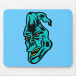 blue ghost mouse pad