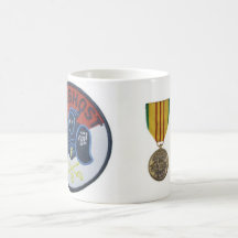 Blue Ghost Patch and Service Medal Coffee Mugs