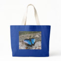Blue Giant Large Tote bags