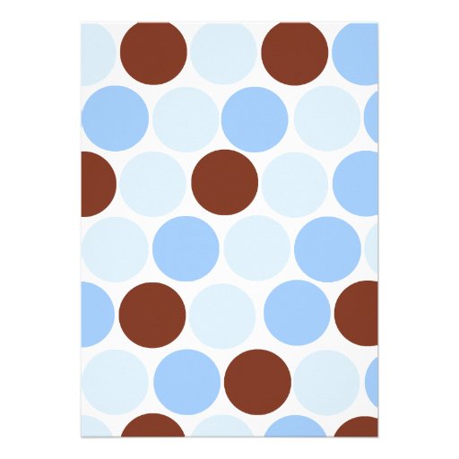 Blue Giraffe Boy Baby Shower Invitation