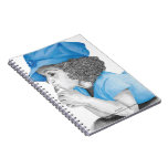 Blue Girl 1 Notebook notebooks