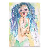 Blue girl posters by dawnfx Blue girl posters