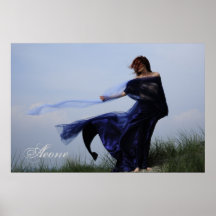 Blue Girl Posters