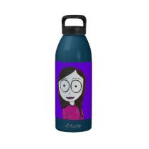 Blue Girl water bottles