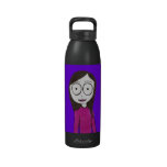 Blue Girl Reusable Water Bottle