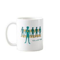 blue girls clone , blue girls clone , clone, clone mugs