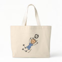 Blue Girls Soccer Bag
