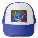 Blue Gituar hats by TheCreatorsChoice Blue Gituar hats