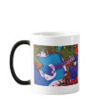 Blue Gituar mugs by TheCreatorsChoice Blue Gituar mugs