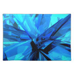 Blue Glass Place Mats
