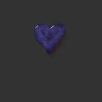 Blue Glass Heart Shirt by dduhaime55 Blue Glass Heart Shirt