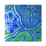 Blue Glass Magnet