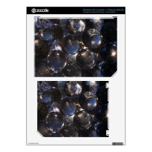 Blue Glass Pebbles - abstract photograph Decals For Sansa View