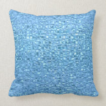 Blue Glass Pillow pillows
