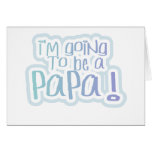 Blue Going to be a Papa Cards