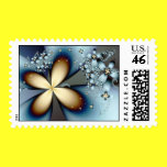 Blue Gold 4 stamps