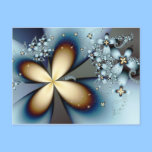 Blue Gold 4 postcards