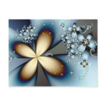Blue Gold 4 Postcards