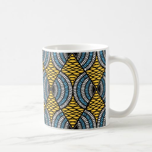 Gold African Pattern | blue gold african pattern print mugs zazzle Gold African Pattern | blue gold african pattern print mugs zazzle