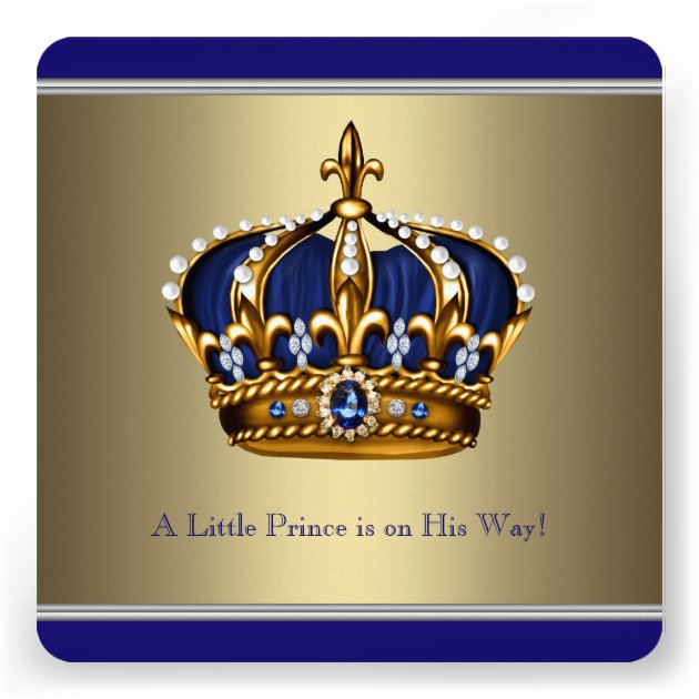 prince boy baby shower