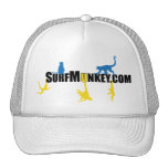 Blue & gold munkeys in the Hanging Munkeys design Hats