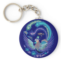 Blue Grace Keychain