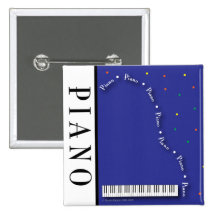 Blue Grand Piano Button
