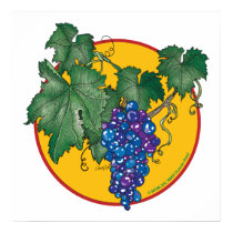 Blue grapes poster posters by Duncan_Reed Blue grapes poster posters