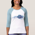 Blue Graphic Circle Arizona T-Shirt Jersey by PheteFirst Blue Graphic Circle Arizona T-Shirt Jersey