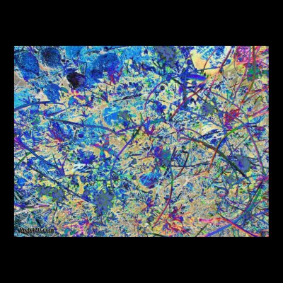 blue grass and flowers posters by Web420