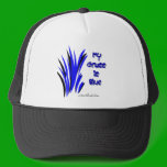 blue grass, artwork by darlene hats