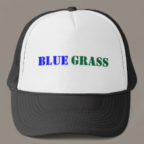 BLUE, GRASS hats by kotzradio BLUE, GRASS hats